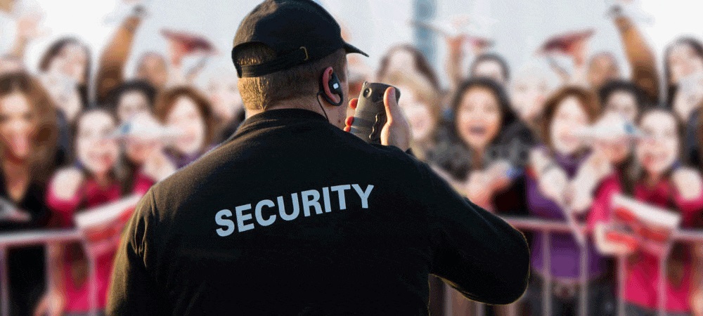 Richmond Security crowd controller